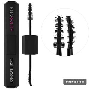 HUDA BEAUTY- Legit Lashes Double Ended Volumizing & Lengthening Mascara, NIB